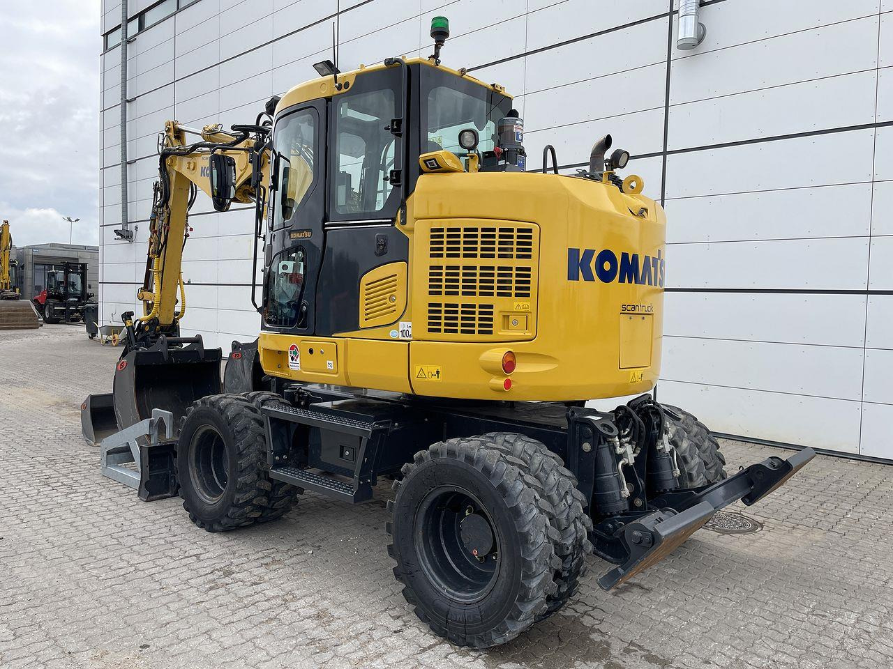 Minigraver Komatsu PW118MR-11