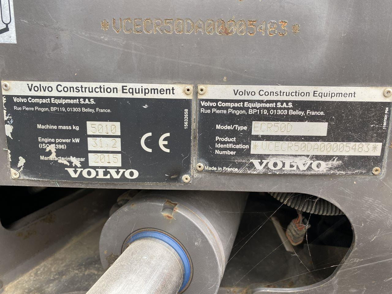 Minigraver Volvo ECR50
