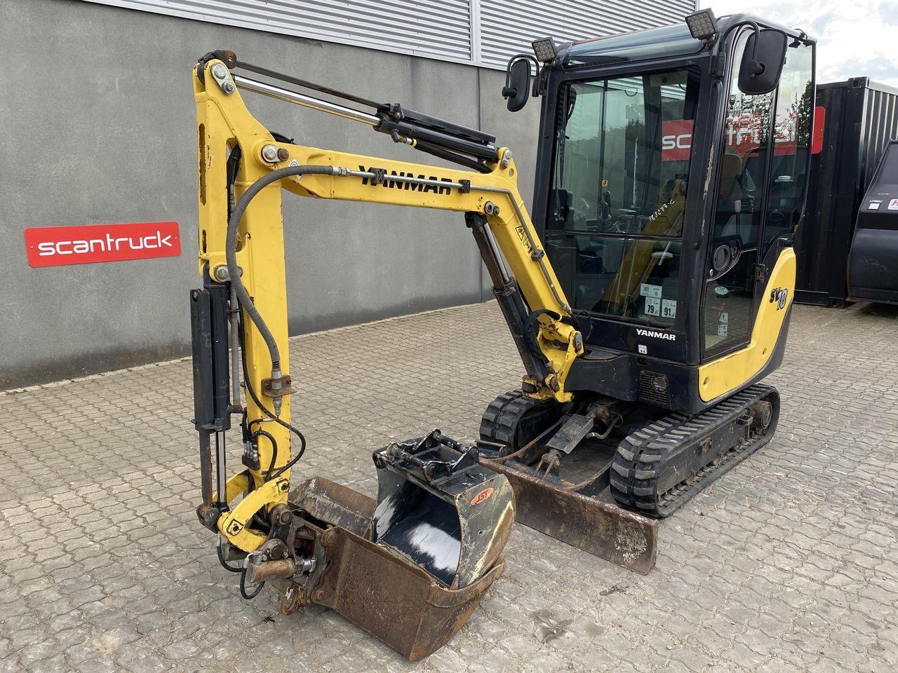 Minigraver Yanmar SV18