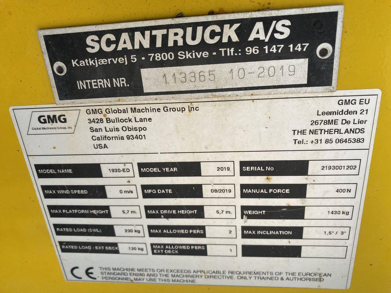 Sakselift GMG 1930-ED 2.0