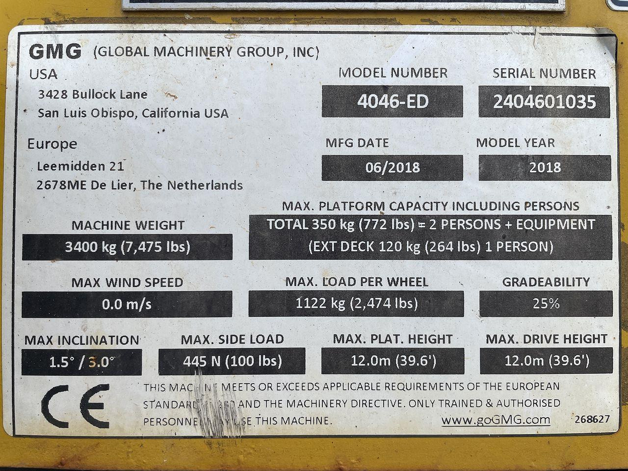 Sakselift GMG 4046-ED