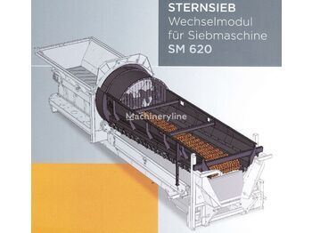  Sternsieb Wechselmodul für Doppstadt SM620 TYP 3 / 0-20mm - Sikteverk
