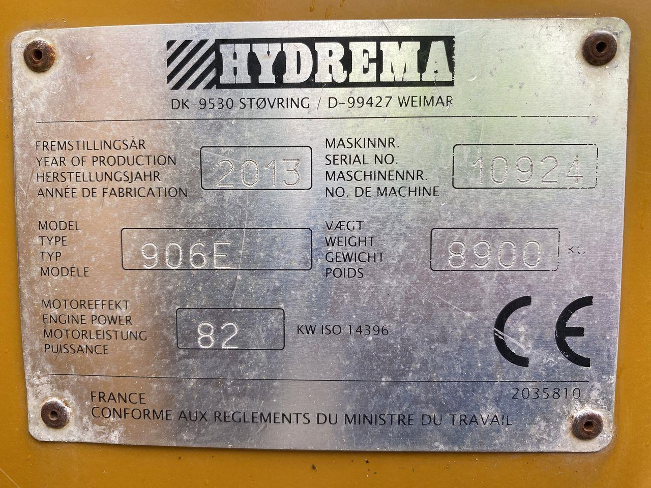 Traktorgraver Hydrema 906E