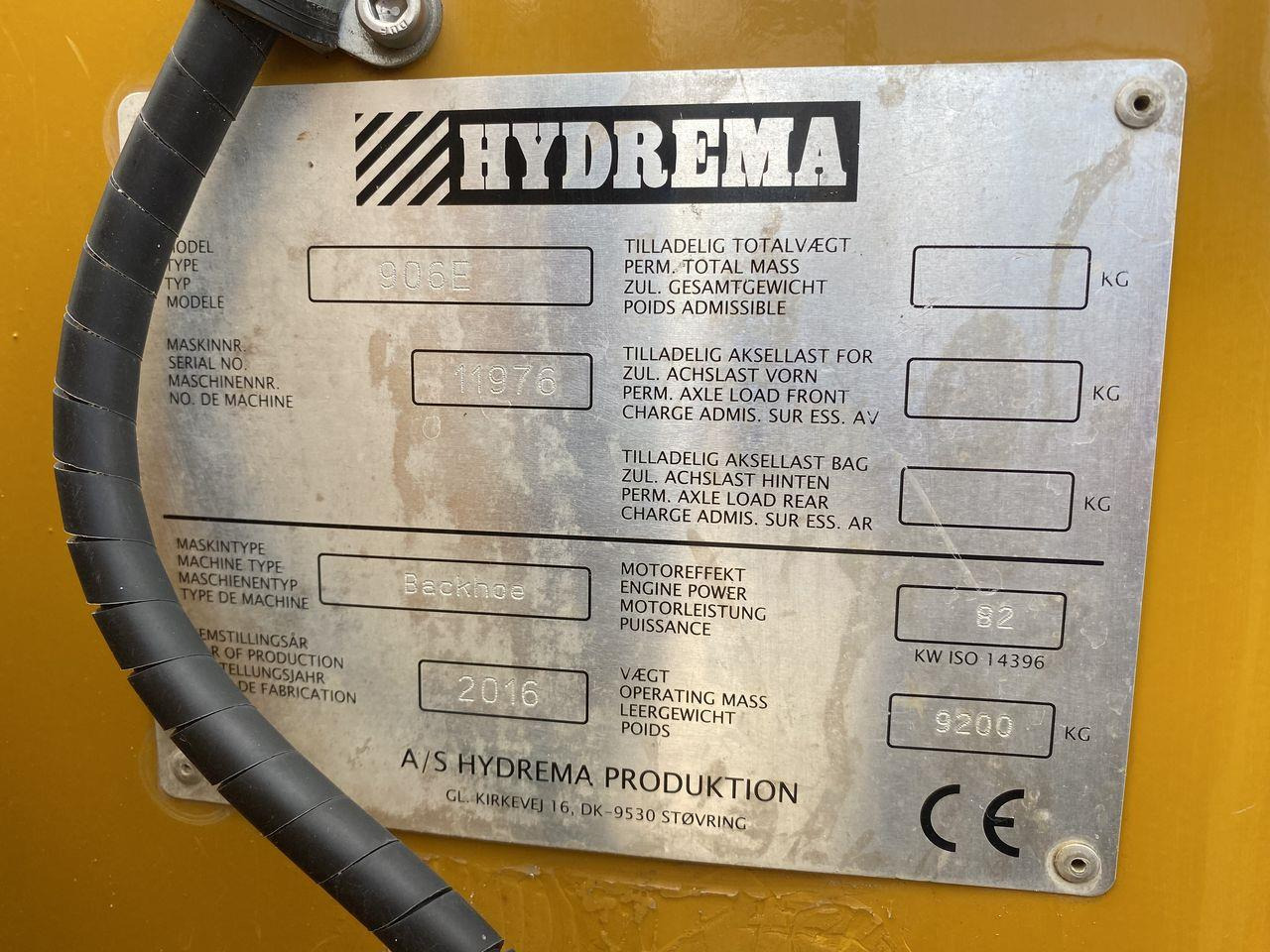 Traktorgraver Hydrema 906E