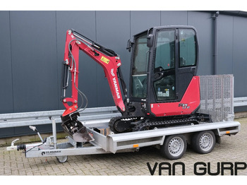 Minigraver Yanmar SV17VT Powertilt + trailer 2700kg | 2022 | 150h: bilde 1