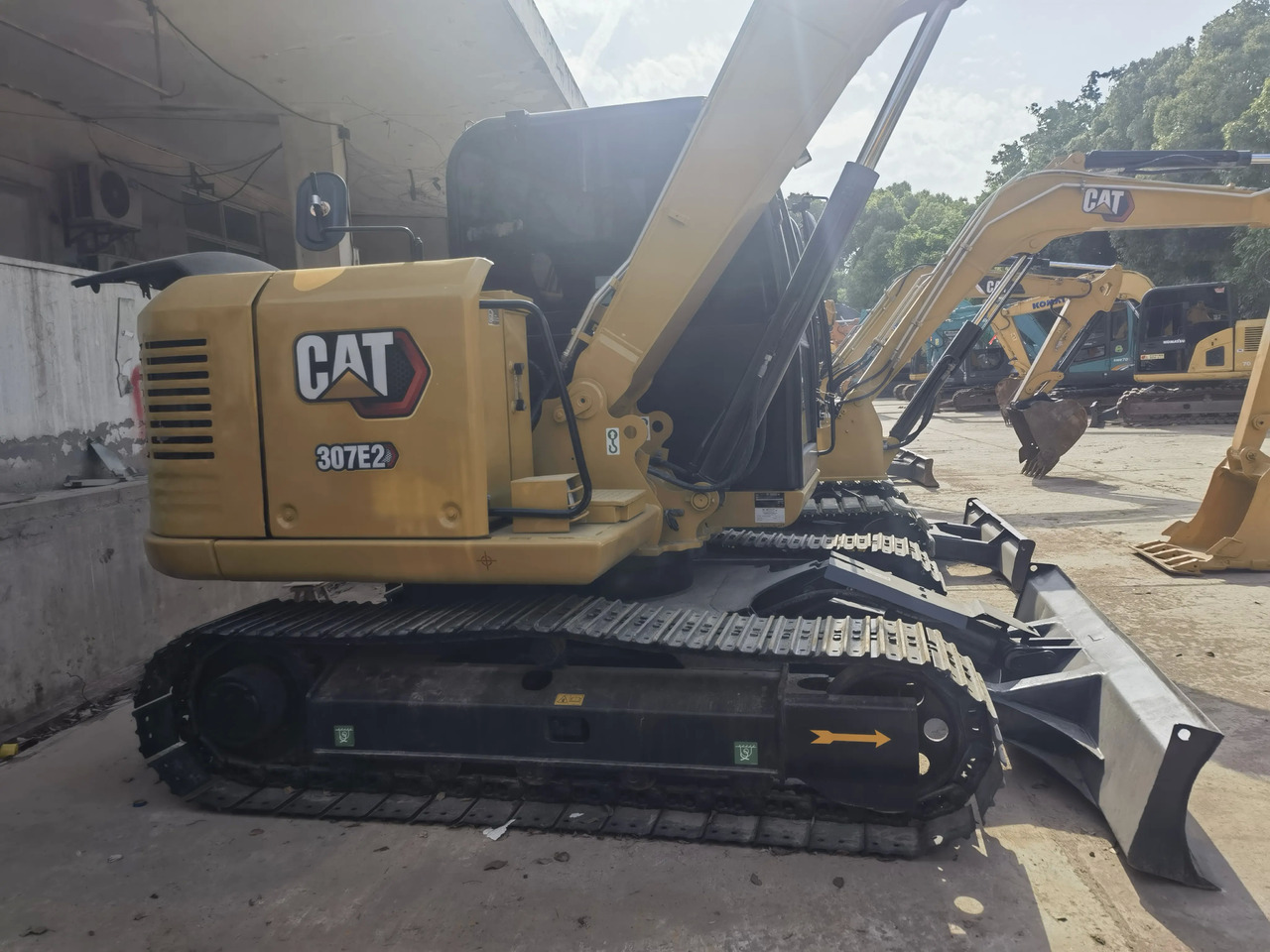 Minigraver caterpillar 307E used excavators secondhand excavators machine price 307d 307e2 mini excavator: bilde 3