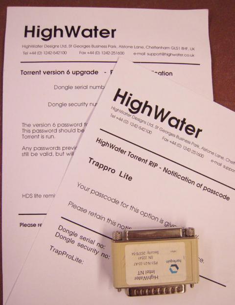 Trykkmaskin Highwater Torrent Rip V6 mit Tiff-Output (Lüscher): bilde 2