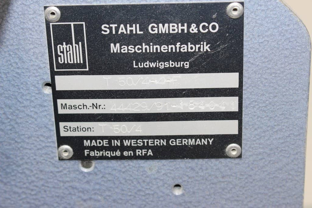 Trykkmaskin Stahl T50/4-4-SAK66: bilde 7