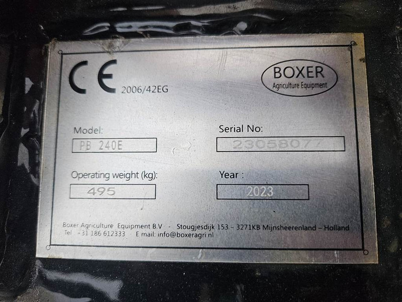 Ny Silo-utstyr Boxer PB240E - Silage grab/Greifschaufel/Uitkuilbak: bilde 8