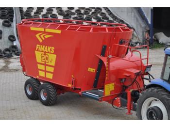 Fimaks Futtermischwagen 20m3 FMV 20 F/ feeding mixer / wóz paszowy - Fullfôrblander