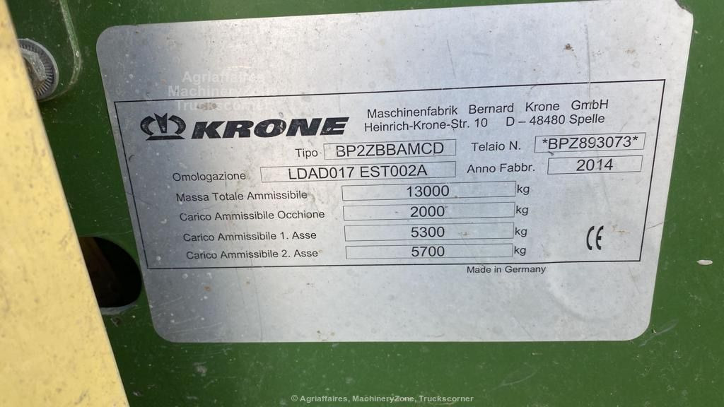 Leie Krone 1290 HDP XC Krone 1290 HDP XC: bilde 10