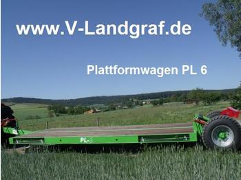 Unia Pl 6 - Landbruk flatvogn