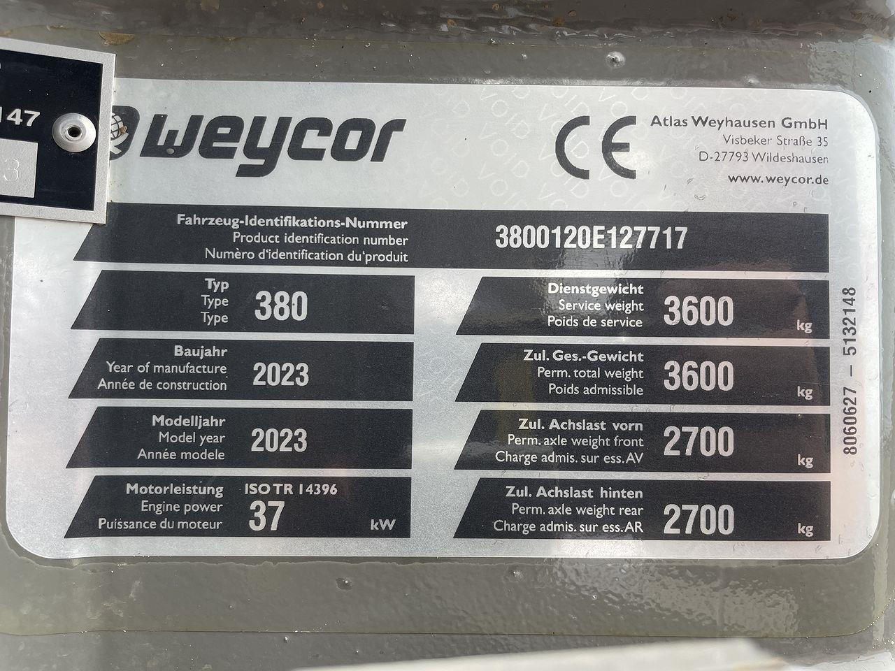 Minilaster Weycor AR380 Agrar