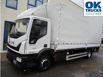 Gardin-lastebil IVECO Eurocargo ML140E28/P EVI_C Euro6 Klima AHK ZV