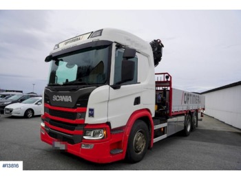 Kranbil Scania P450