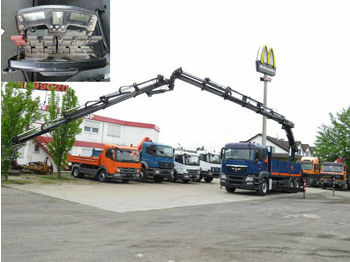 Planbil, Kranbil MAN TG-S 26.400 6x4 Pritsche Heckkran Hiab 377+Jib: bilde 1