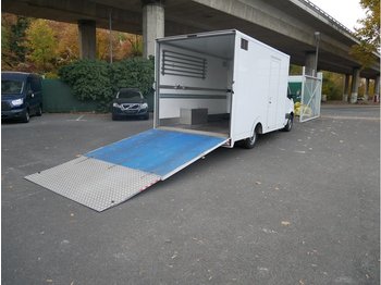Dyretransport lastebil MERCEDES-BENZ Sprinter II Koffer mit Rampe 313 CDI Euro 6: bilde 1