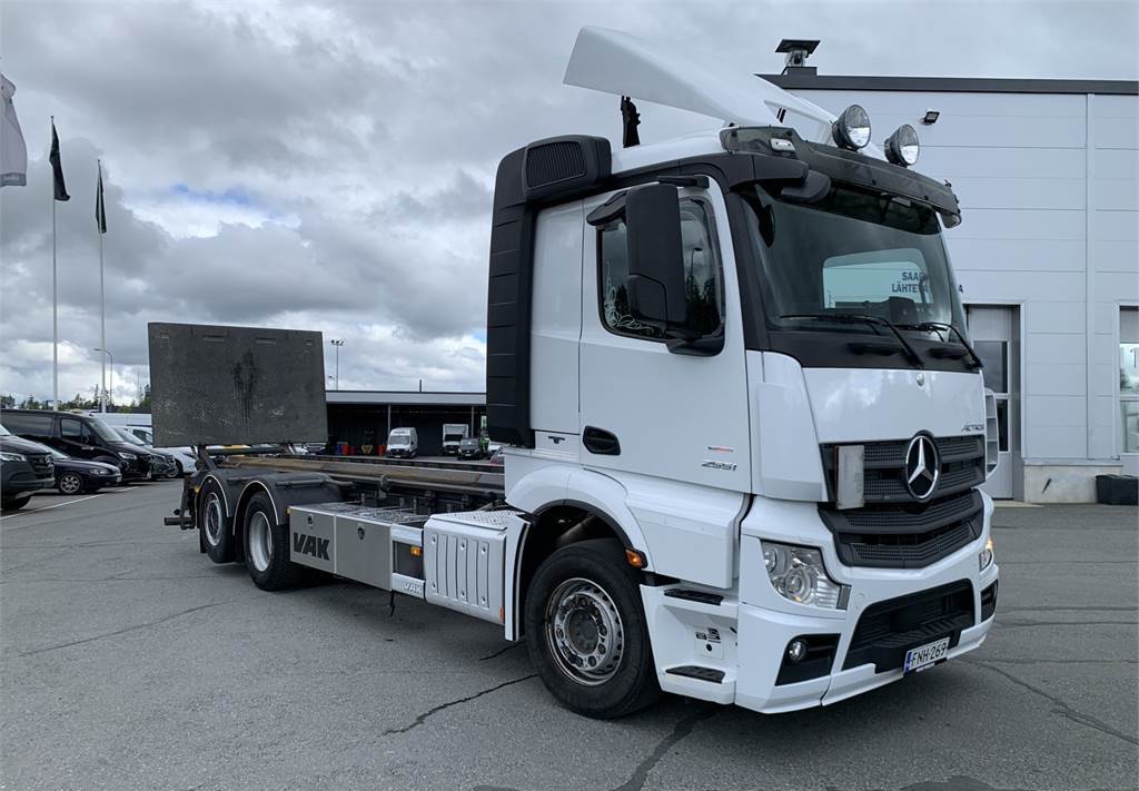 Container-transport/ Vekselflak lastebil Mercedes-Benz Actros L2551 L/6x2: bilde 10