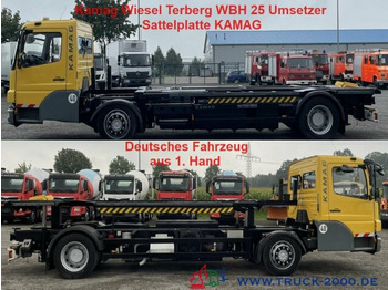 Mercedes-Benz Kamag Wiesel WBH25 Rangier Umsetzer Sattelplatte - Container-transport/ Vekselflak lastebil