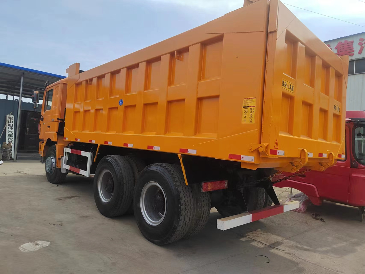 Tippbil SHACMAN 6x4 drive dumper China 10 wheels dump truck lorry: bilde 6