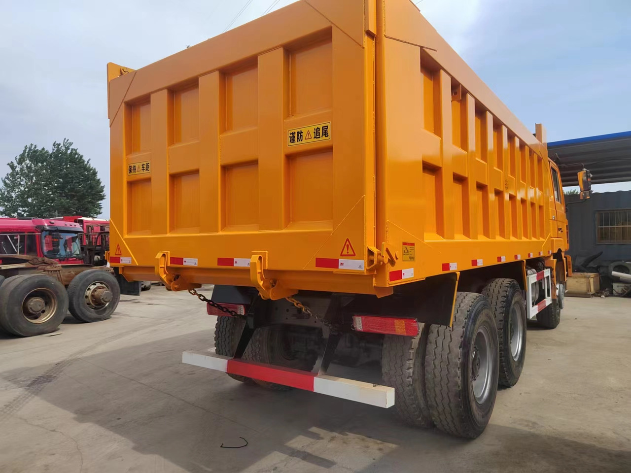 Tippbil SHACMAN 6x4 drive dumper China 10 wheels dump truck lorry: bilde 5