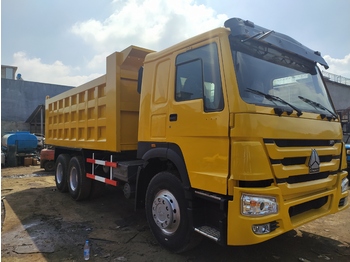 Tippbil for transport av tunge maskiner SINOTRUK Howo Dump truck 371: bilde 1