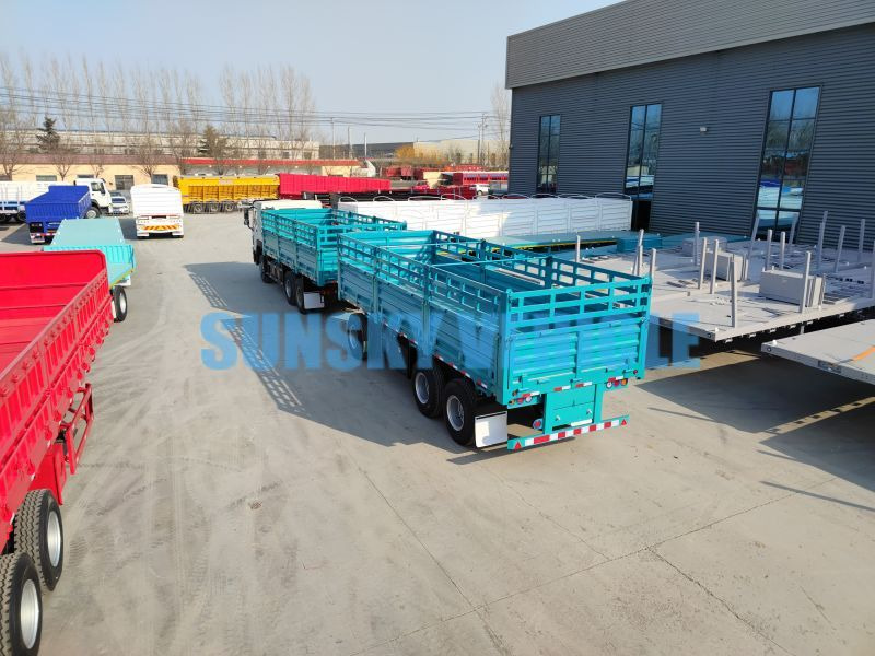 Ny Planbil for transport av bulk materialer SUNSKY Warehouse truck with full trailer: bilde 2