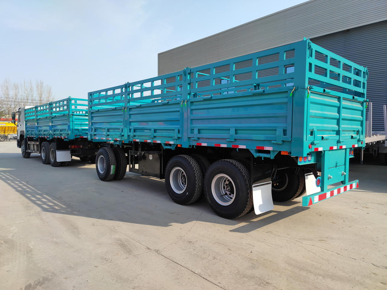 Ny Planbil for transport av bulk materialer SUNSKY Warehouse truck with full trailer: bilde 3