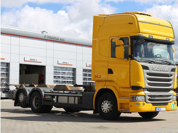 Scania R410, BDF, 6x2, EURO 6, SECONDARY AIR CONDITION  - Container-transport/ Vekselflak lastebil: bilde 2