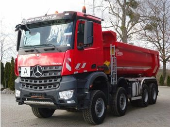 Tipp lastebil Mercedes-Benz AROCS 4145 8x6 EURO6 Muldenkipper Carnehl