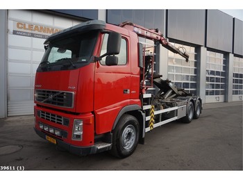 Lastebil med kabelsystem, Kranbil Volvo FH 12.420 HMF 11 ton/meter Z-kraan: bilde 1
