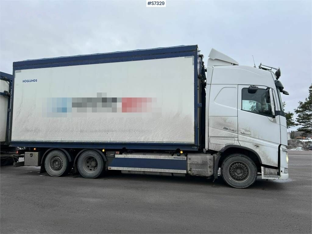 Skapbil Volvo FH 6x2 wood chip truck with trailer: bilde 16