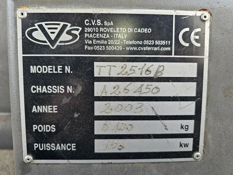 Terminaltraktor CVS-Ferrari TT2516B: bilde 17