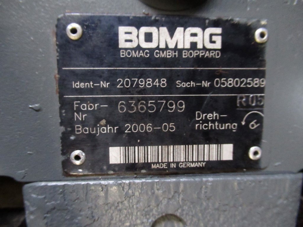 Hydraulisk pumpe for Bygg og anlegg Bomag 05802589R -: bilde 4
