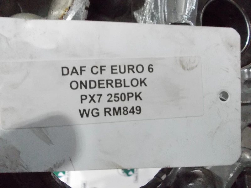 Motor og deler for Lastebil DAF 1711025 ONDERBLOK EURO 6 CF LF PX7 250PK: bilde 8