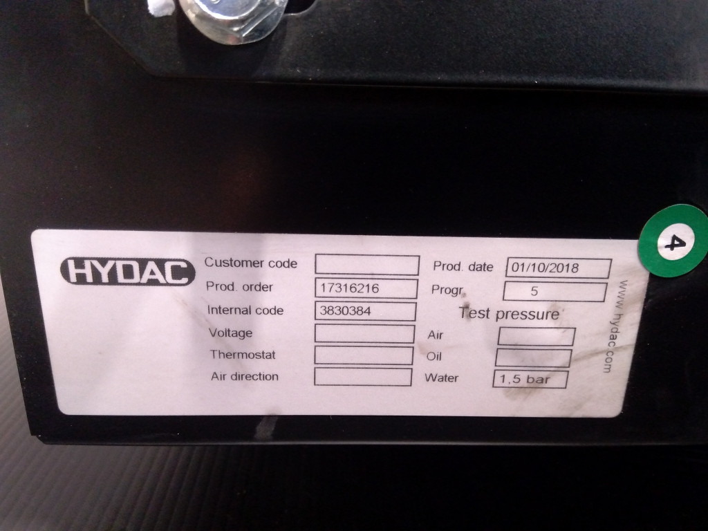 Ny Radiator for Bygg og anlegg Hydac 3830384 -: bilde 7