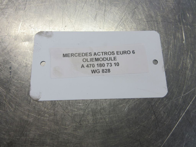 Motor og deler for Lastebil Mercedes-Benz A 470 180 00 12 // 01 12 OLIE MODULE MP4 1843 EURO 6 OM 470 LA: bilde 3