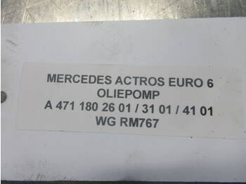 Oljepumpe for Lastebil Mercedes-Benz A 471 180 26 01 / 31 01 / 41 01 OLIEPOMP OM471LA EURO 6: bilde 5