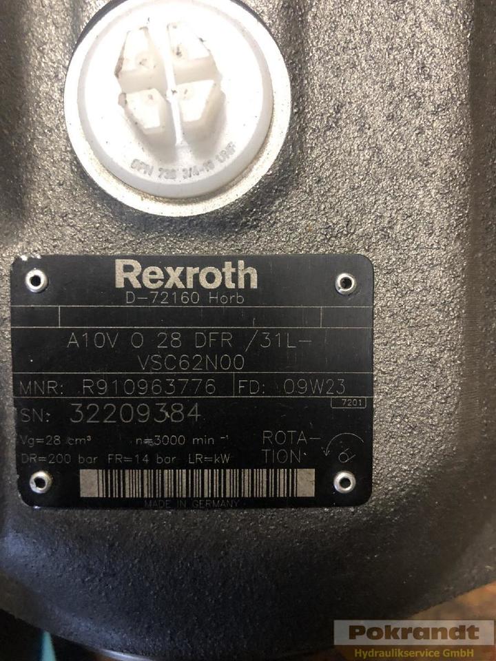 Hydraulisk pumpe Rexroth Bosch A10VO28DFR 31L VSC62N00: bilde 2
