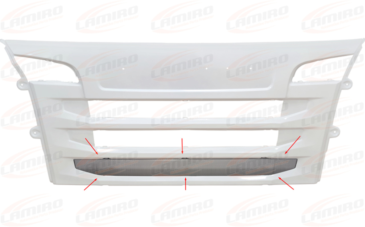 Ny Grill for Lastebil SCANIA 6 2010- TOP GRILL LOWER GRID SCANIA 6 2010- TOP GRILL LOWER GRID: bilde 3