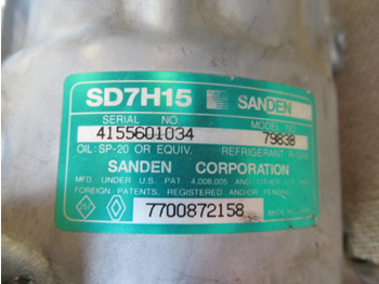 Ny A/C kompressor for Bygg og anlegg Sanden SD7H15-7983B -: bilde 4