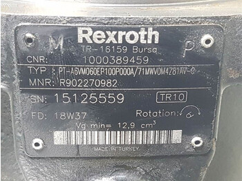 Ny Hydraulikk for Bygg og anlegg WACKER NEUSON 1000389459-Rexroth A6VM060EP100-Drive motor: bilde 5