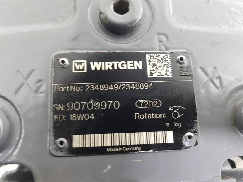 Hydraulikk for Bygg og anlegg Wirtgen 2348949-A10VG45EP4D1/10L-NTC10F043SP-S-Drive pump: bilde 4