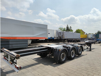 Container-transport/ Vekselflak semitrailer D-TEC