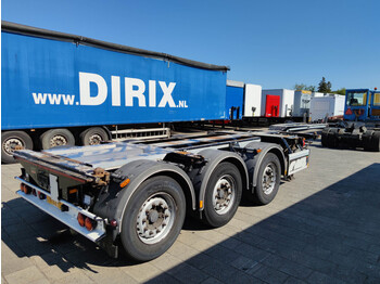 Container-transport/ Vekselflak semitrailer D-TEC
