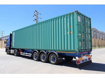 Container-transport/ Vekselflak semitrailer EMIRSAN