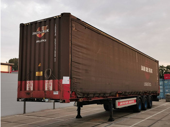 Container-transport/ Vekselflak semitrailer HERTOGHS