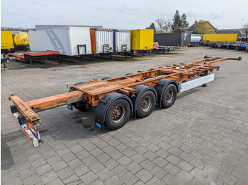 Container-transport/ Vekselflak semitrailer KRONE SD