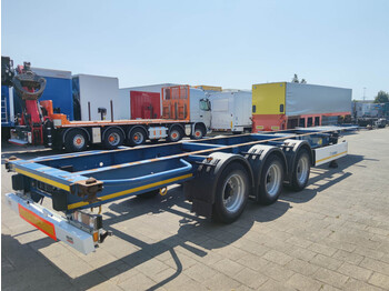 Container-transport/ Vekselflak semitrailer KRONE SD