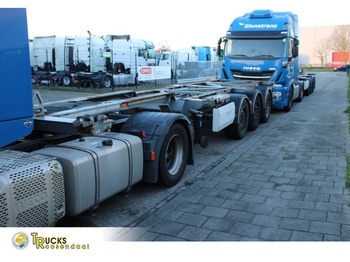 Container-transport/ Vekselflak semitrailer VAN HOOL 40'